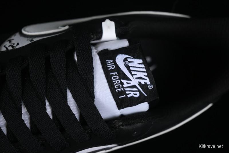 Nike Air Force 1 '07 Low "Oracle" Custom Casual Sneakers with Chinese Style Elements - DV0788-003