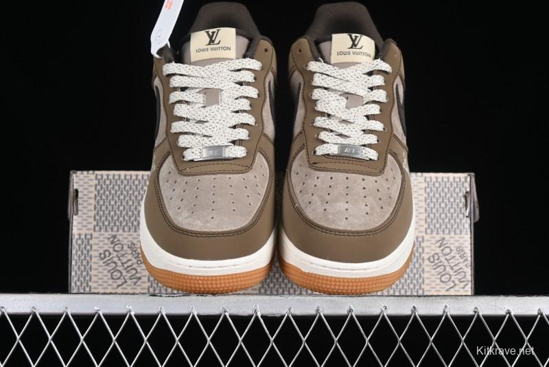 Nike Air Force 1 '07 Low LV Collaboration - Light Brown Casual Sneakers - BA8806-224