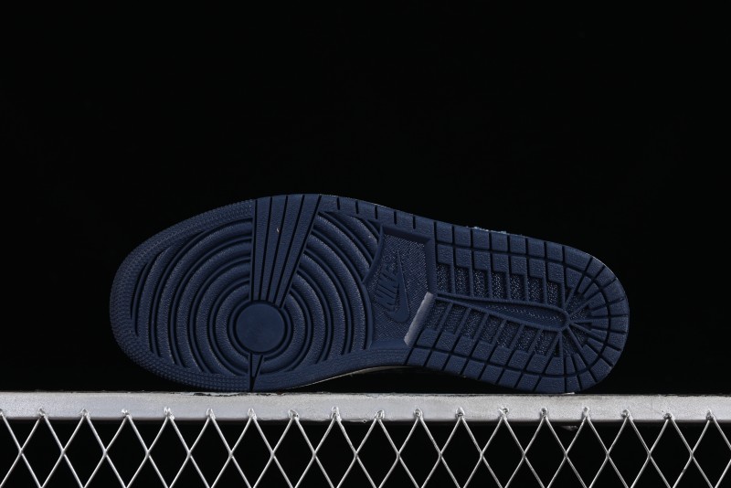 Nike Air Jordan 1 Low OG SP Travis Scott x Fragment Design Retro Sneakers with Reverse Swoosh - SJ2068-004