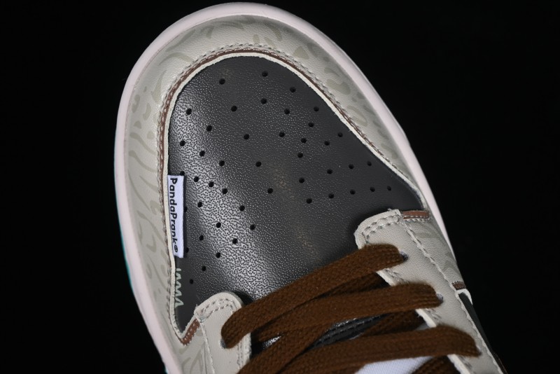 Nike Dunk Low Panda Prank Spring Touchdown Spring Forward Brown Green SB Strap Low Top Casual Skate Shoes - DV0834-101