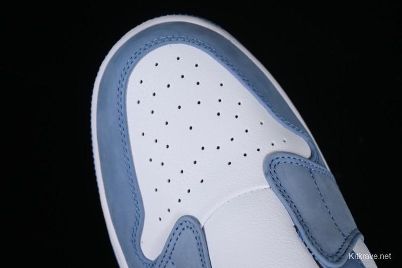 Nike Air Jordan 1 Mule Golf Shoes with University Blue Colorway - FJ1214-400