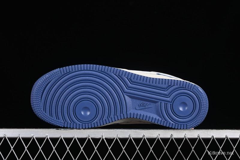 Nike Air Force 1 '07 Low LV Collaboration - Fluorescent Tie-Dye Denim Low-Top Casual Sneakers DD8686-400