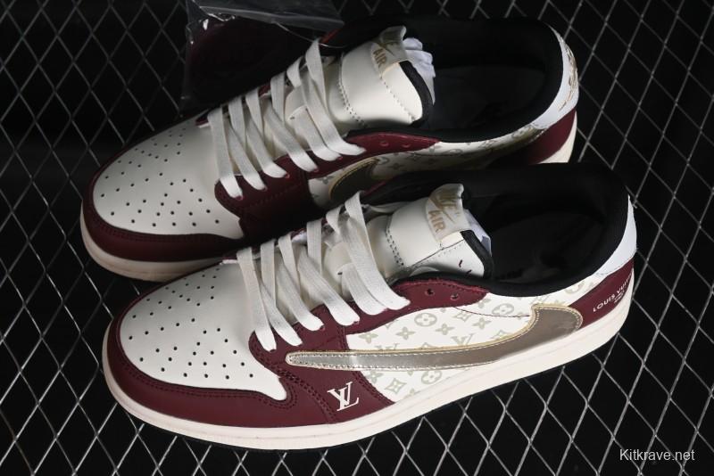 Nike Air Jordan 1 Low OG SP Travis Scott x Fragment Design Collaboration - LX1988-400