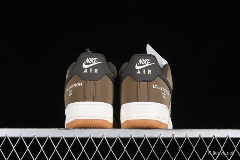 Nike Air Force 1 '07 Low LV Collaboration - Light Brown Casual Sneakers - BA8806-224
