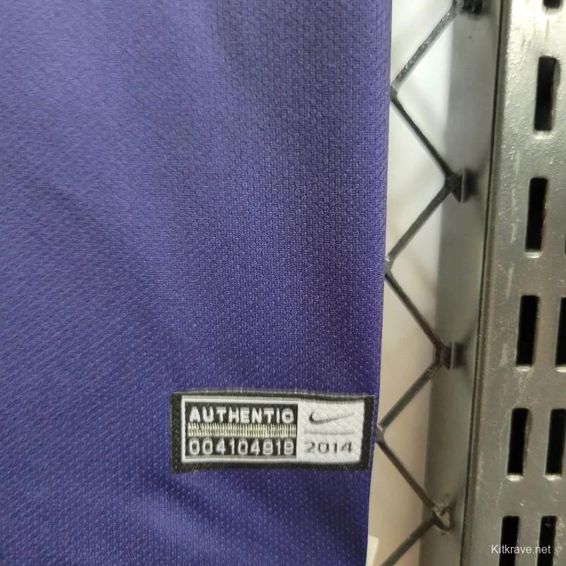 2014 Retro Netherlands Away Jersey