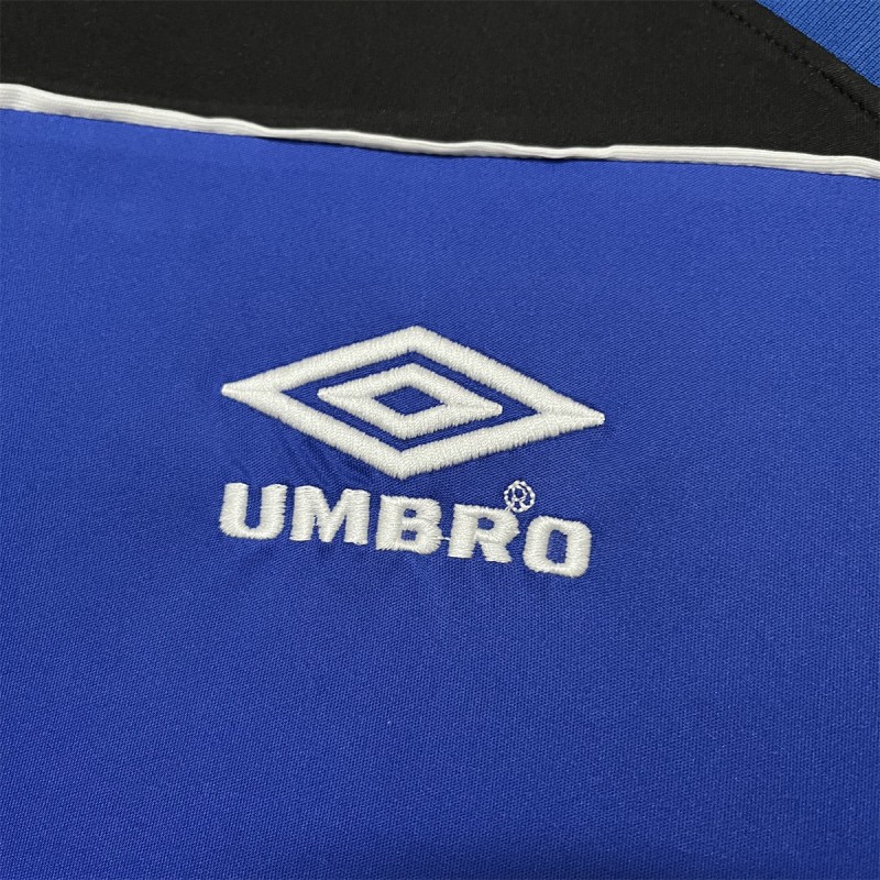 99/00 Retro Flamengo Goalkeeper Blue Jersey