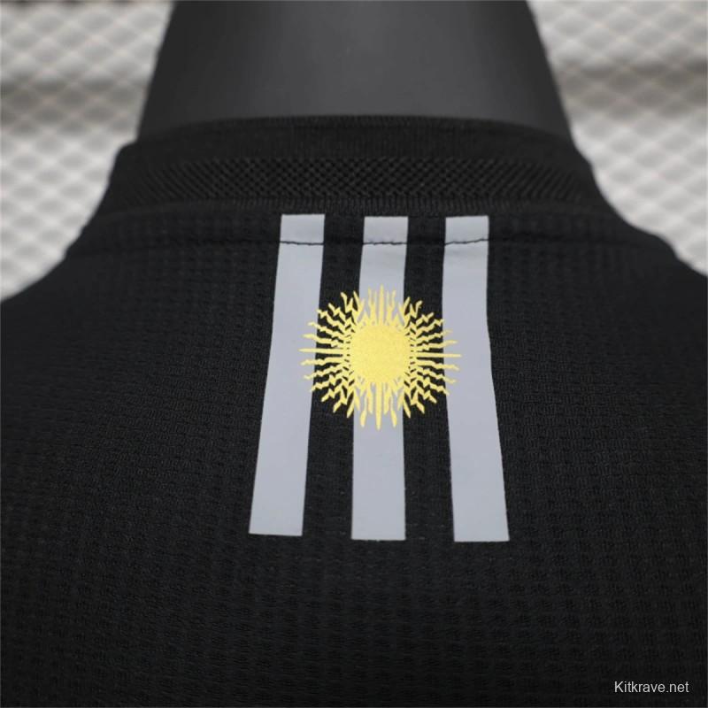 25/26 Player Version Argentina Black Special Concept Jersey