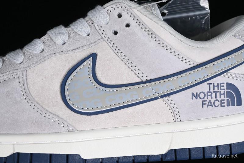 Nike Dunk Low The North Face CDG Collaboration - Green SB Low Top Skateboarding Shoes - FC1688-179