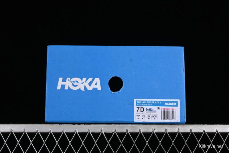 Hoka One One Challenger ATR 7 Low Trail Running Shoes with Enhanced Cushioning and Breathable Mesh - 1134499 SBEP