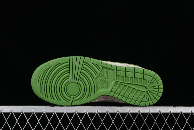 Nike SB Dunk Low LV Collaboration - Emerald City Anniversary High-End Custom Low-Top Casual Skate Shoes - XB3802-345