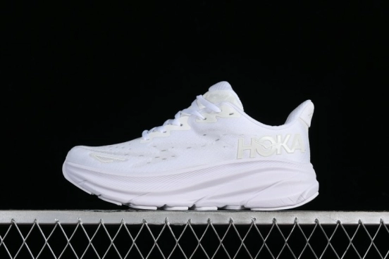 HOKA ONE ONE Bondi 8 Functional Cushioned Running Shoes with Soft EVA Midsole - 1127952 WWH