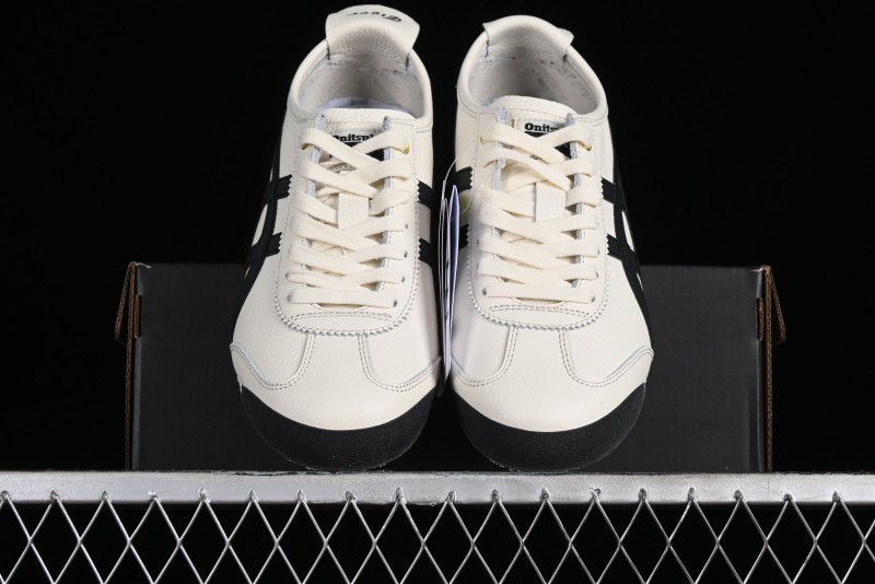 Onitsuka Tiger Mexico 66 Low-Top Leather Running Shoes - 1183B493-100
