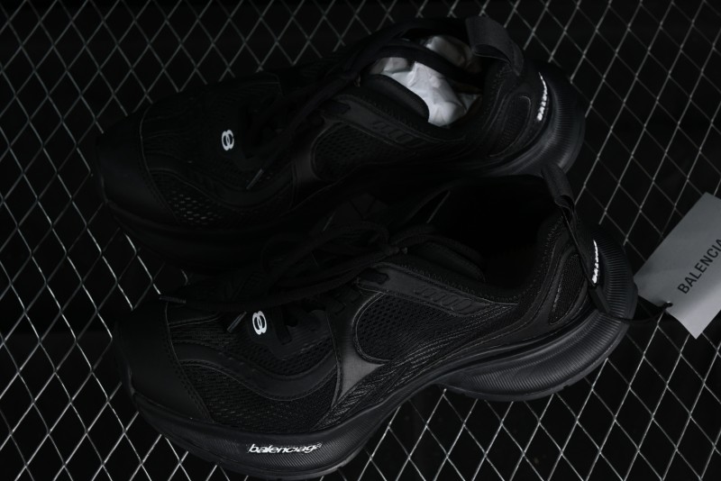 Balenciaga Circuit Lightweight Distressed Print Round Toe Fashion Casual Sneakers - WFLGY1000