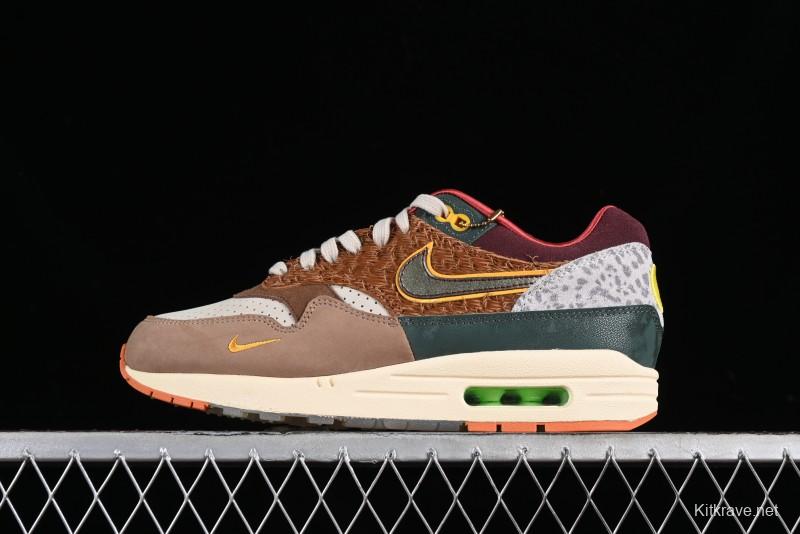 Nike Division Street x Air Max 1/87 Retro Casual Sneakers - HQ2639-100