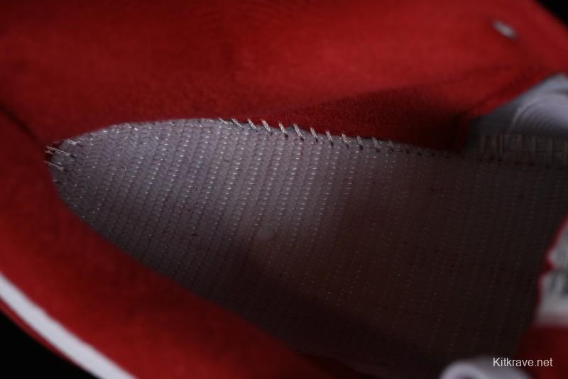 Nike Air Jordan 2/3 Retro Low Top Basketball Shoes in White and Red - FD0383-161