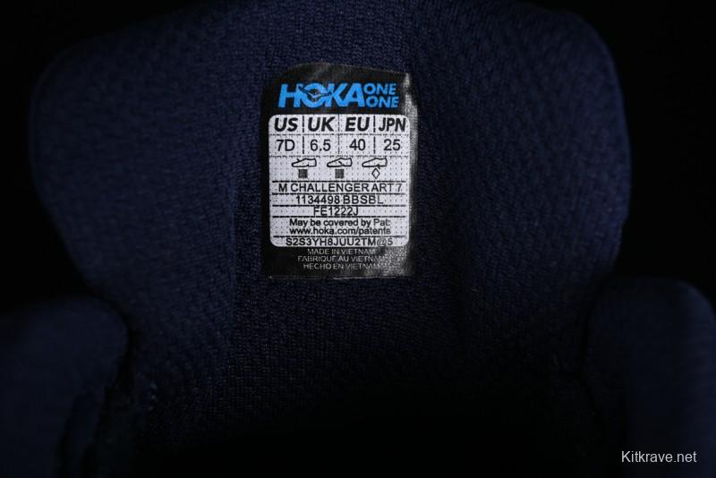 Hoka One One Challenger ATR 7 Low Trail Running Shoes with Lightweight Cushioned Midsole - 1134498 BBSBL