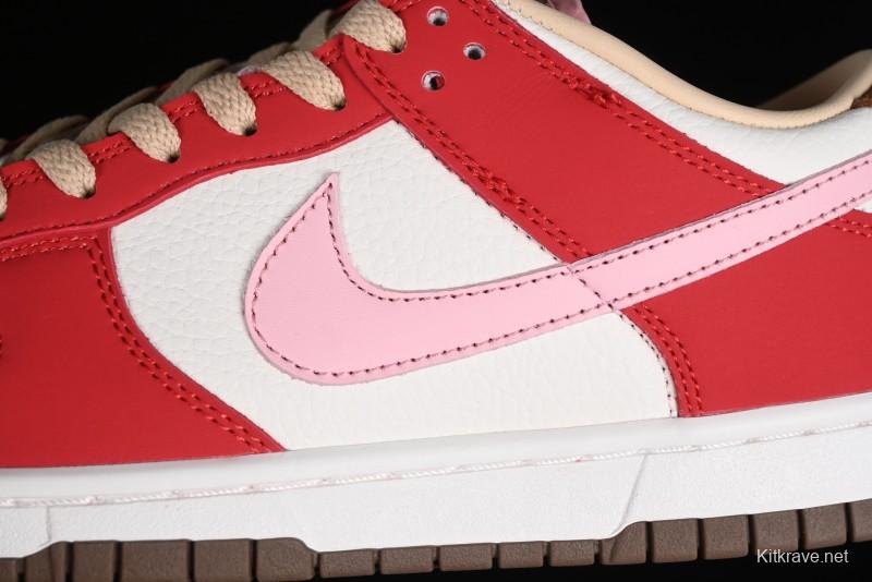 Nike Dunk Low SB Bacon Color Casual Skate Shoes - FB7910-600