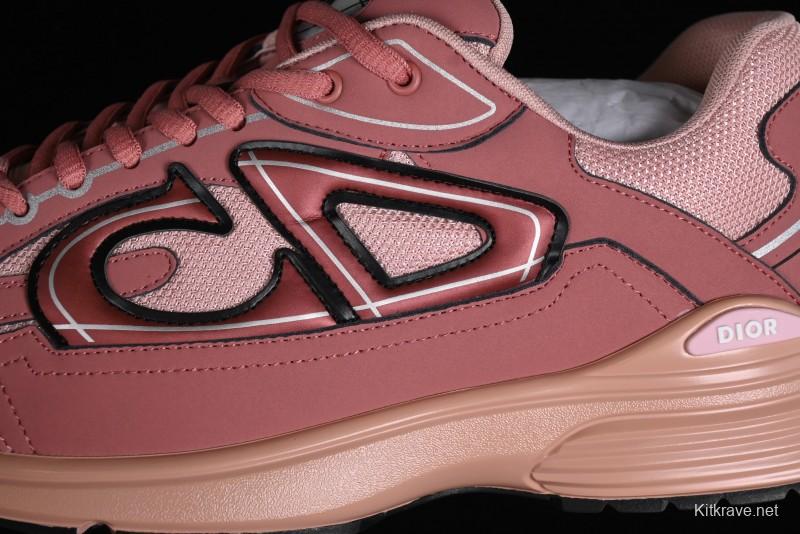 Dior B30 Sneakers with Reflective CD30 Logo and Lightweight Rubber Sole - CD30