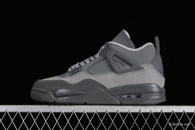 Nike Air Jordan 4 Retro SE "Paris Olympics" Sneakers in Smoked Grey - FQ7928-001