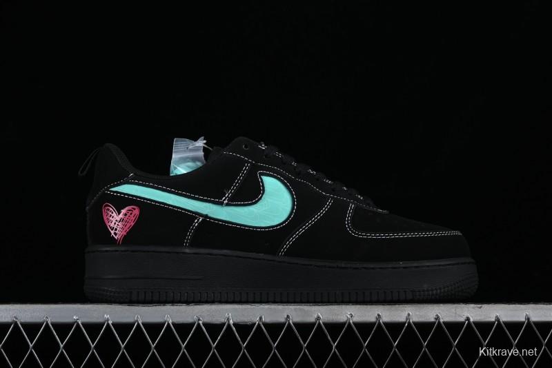 Nike Air Force 1 '07 Low Flame Red Lips Qixi Limited Edition Casual Sneakers - FB8971-005