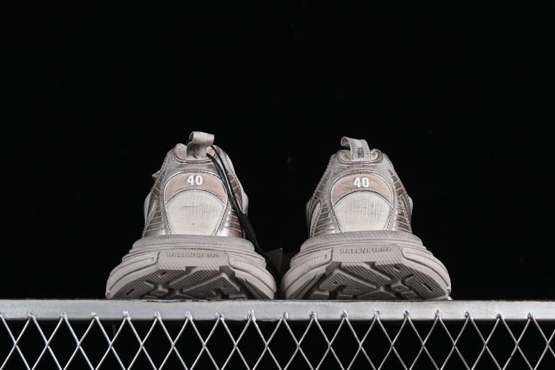 Balenciaga Phantom Sneaker Outdoor Running Shoes with Transparent Heel Strap - WTRMH2200