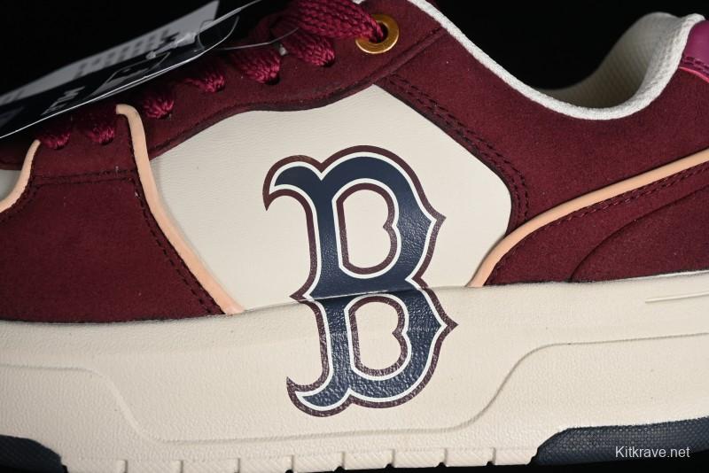 MLB Chunky Liner Basic New York Yankees Thick Platform Casual Sneakers with 6cm Height Increase - 3ASXCLS3N43WIS