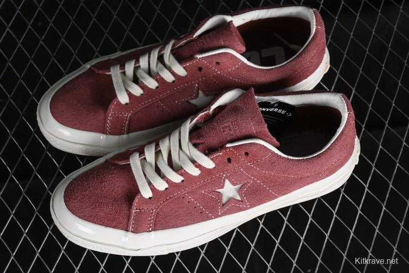 Converse One Star Pro Retro Skate Shoes in Reddish Brown - A06890C