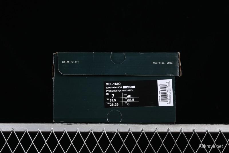 Asics Tiger GEL-1130 Low-Top Retro Running Shoes with GEL Cushioning and Durable Outsole - 1201A924-300