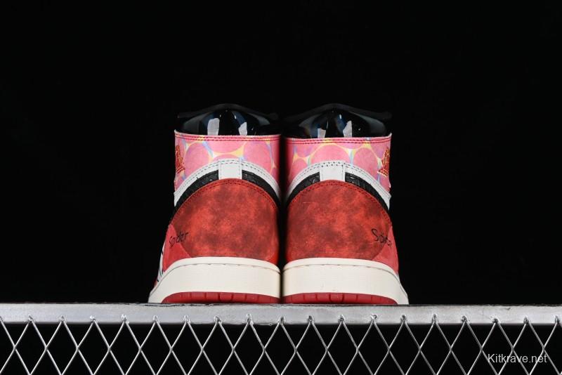 Nike Air Jordan 1 High OG "Next Chapter" Basketball Shoes with Original Leather and 3D Wings Logo - DV1748-601