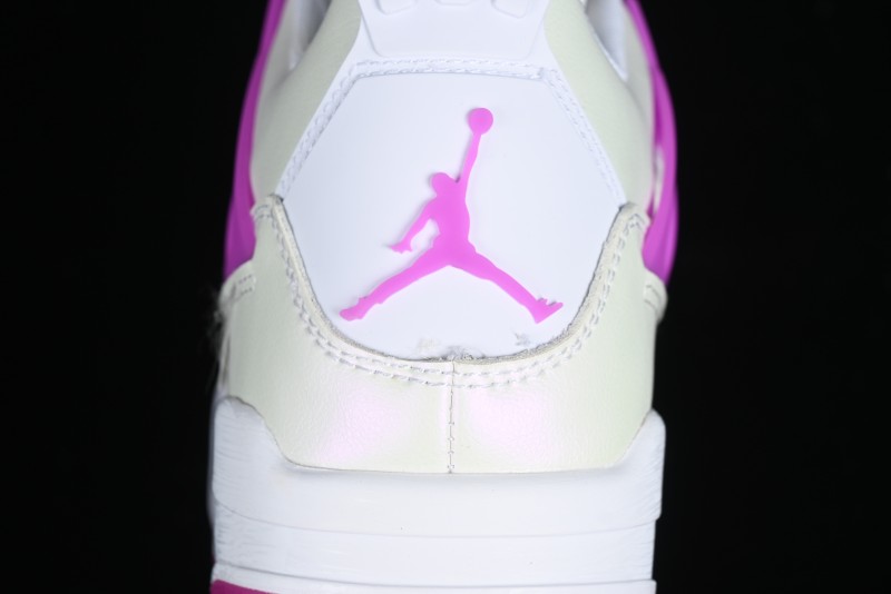 Nike Air Jordan 4 Retro Sneakers with Hyper Violet Accents - FQ1314-151