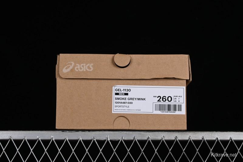 Asics Tiger GEL-1130 Low-Top Casual Running Shoes with GEL Cushioning and Outdoor Style - 1201A487-020