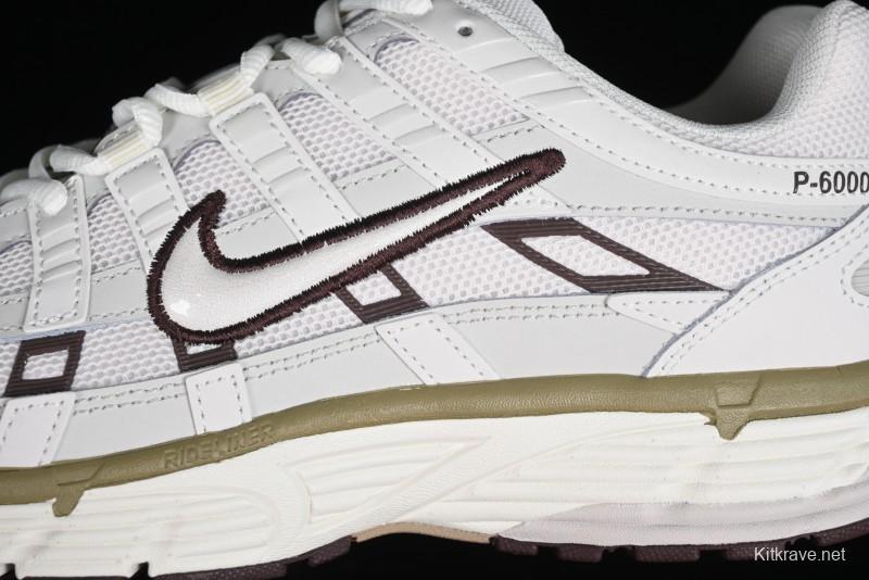 Nike P-6000 Prm Retro Casual Sneakers with Lightweight Design - HF0728-201