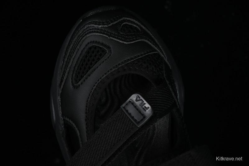 Fila Fusion Unisex Breathable Slip-Resistant Summer Sandals with Cushioned Sole - T12W321401EBK