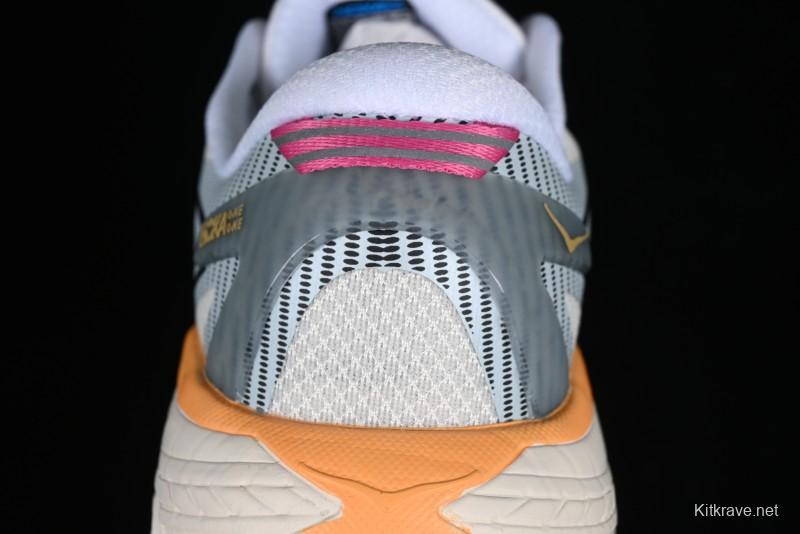 Hoka Mafate Speed 2 Lightweight Cushioned Trail Running Shoes with Vibram Outsole - 1126851 WIFL