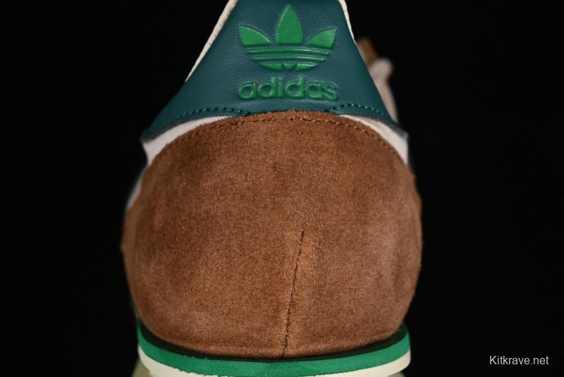 Adidas Originals SL 72 Retro Running Shoes with Ecotex Tongue and EVA Midsole - JH8648