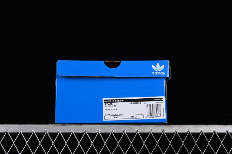 Adidas Originals Gazelle Bold IE0428 Low-Top Sneakers with Thick Sole for Casual Wear - IE0428