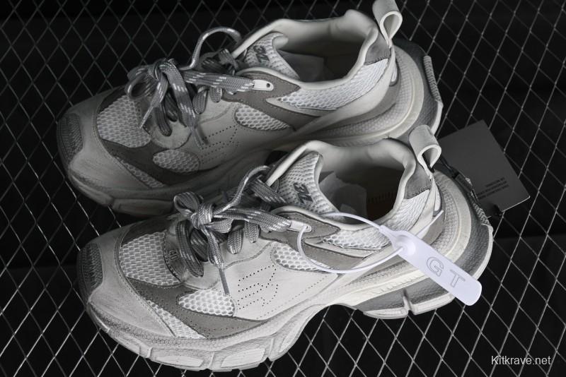 Balenciaga Phantom Sneaker with Transparent Heel Strap - W3XLH1212