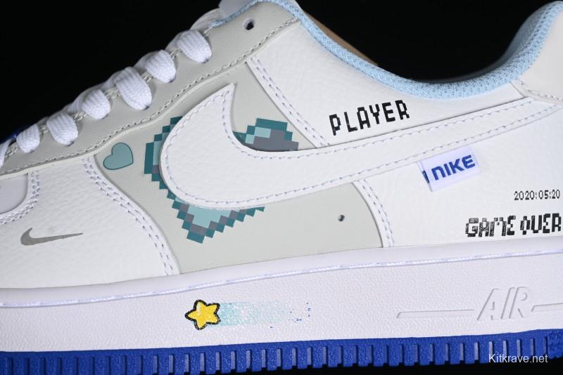 Nike Air Force 1'07 Low "Mario" Casual Sneakers - FB1844-222