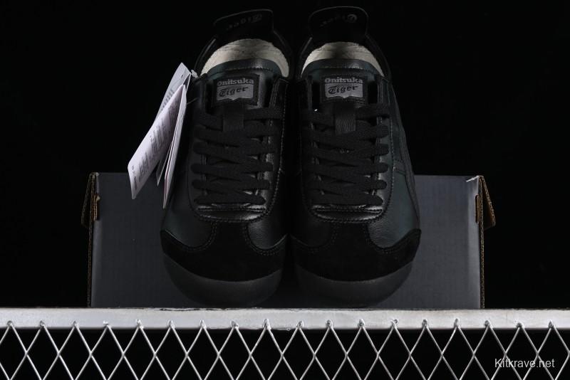 Onitsuka Tiger Mexico 66 Low-Top Leather Sneakers for Casual Running - TH4J2L-9090