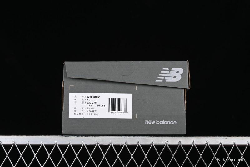 New Balance 1000 Series Retro Dad Style Low-Top Casual Running Shoes - W1000CV