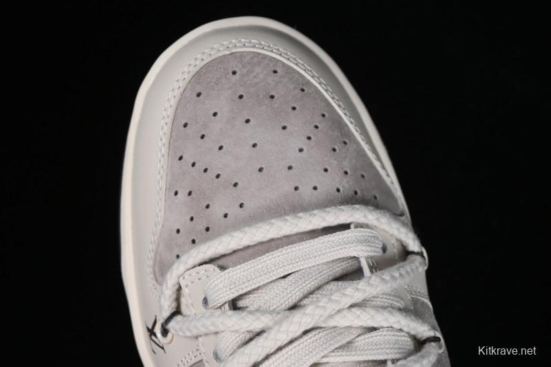 Nike SB Dunk Low LV Collaboration - Coffee Pig Anniversary High-End Custom Low-Top Casual Skate Shoes - XX2025-328