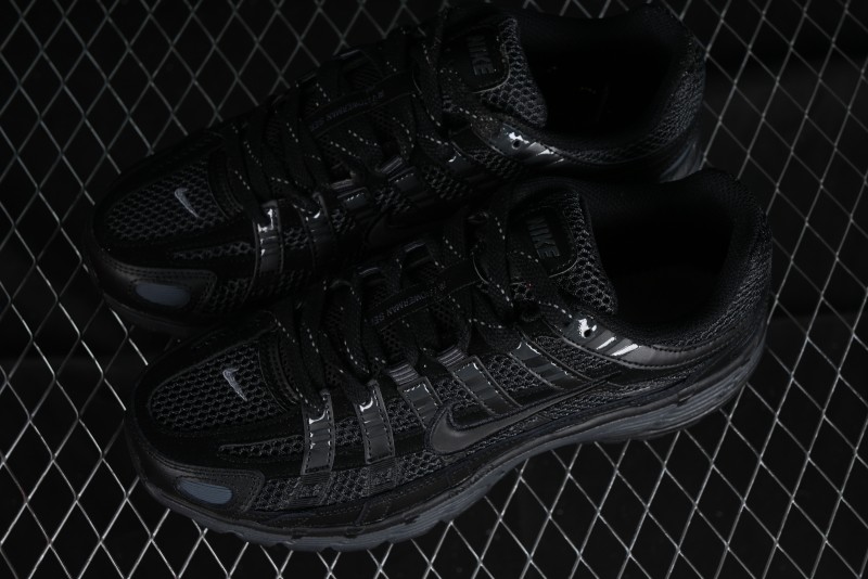 Nike P-6000 PRM Retro Casual Sneakers with Vintage Running Shoe Design - FQ8732-010