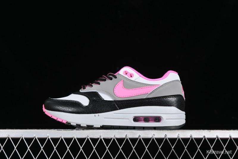 Nike Air Max 1 Retro Running Shoes with Half-Sole Air Cushion - HF3713-003