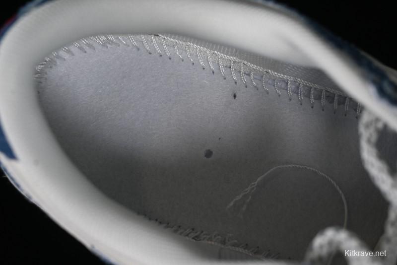 Nike Dunk Low Supreme - Denim Blue Jeans Anniversary High-End Customized Low-Top Casual Sneakers - FC1688-194