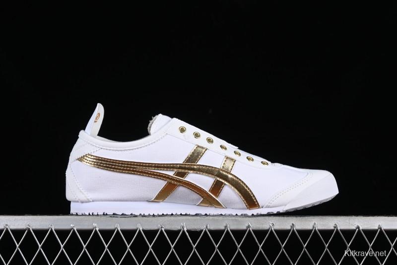 Onitsuka Tiger Mexico 66 Low-Top Canvas Casual Running Shoes - 1183A962-102