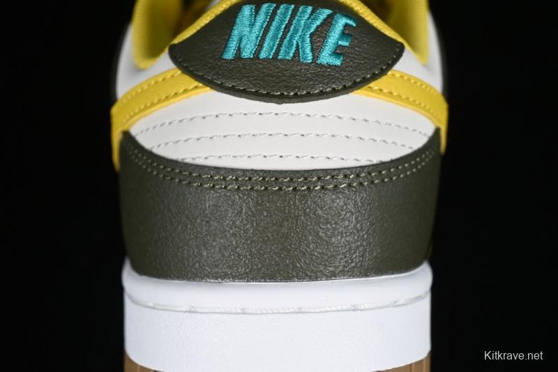 Nike Dunk Low Retro Low Premium "Avocado" SB Casual Skate Shoes - FV3629-371