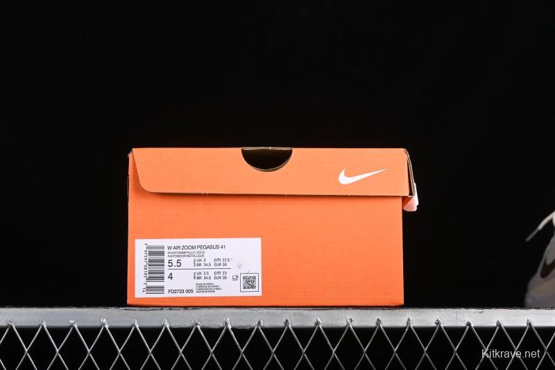 Nike Air Zoom Pegasus 41 Breathable Lightweight Running Shoes with Cushioned Support - FD2723-005