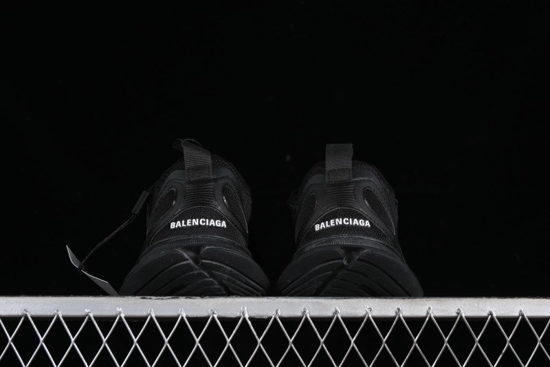 Balenciaga Circuit Lightweight Distressed Print Round Toe Fashion Casual Sneakers - WFLGY1000