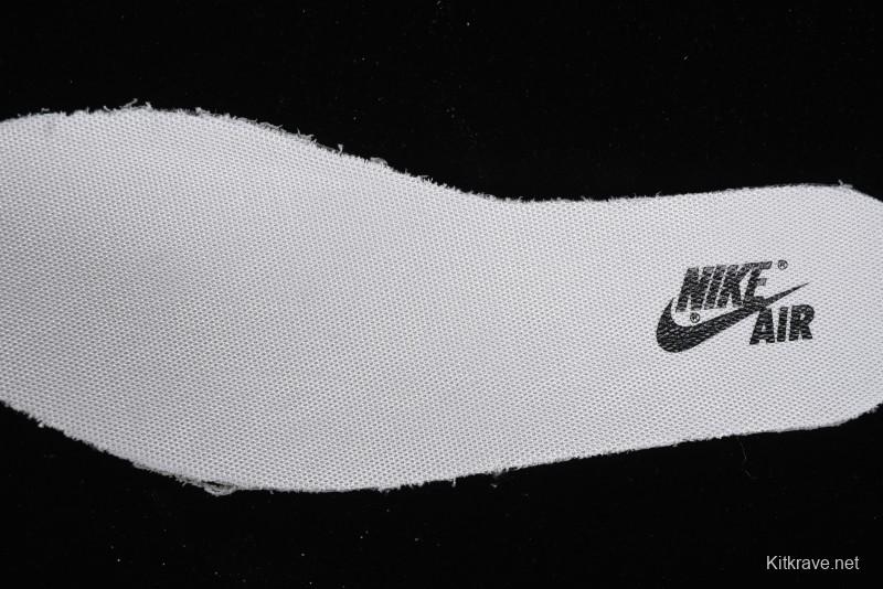 Nike Travis Scott x Fragment Design x Jordan Air Jordan 1 Low OG SP AJ1 LV Grey Black Pig Print Low-top Casual Sneakers - SJ2068-101