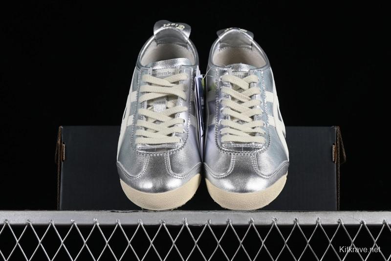 Onitsuka Tiger Mexico 66 Low-Top Leather Sneakers for Casual Running - THL7C2-9399